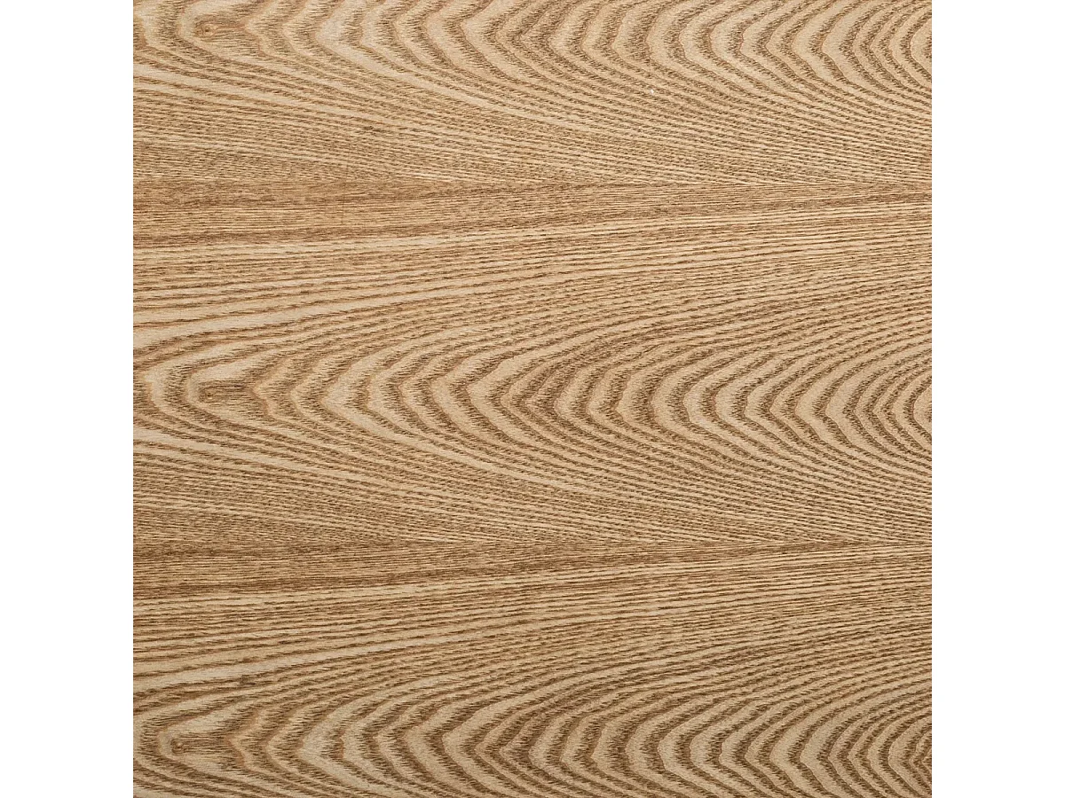 Meuble d'entrée Console 2 tiroirs coloris blanc et bois - Longueur 110 x Profondeur 40 x Hauteur 85cm