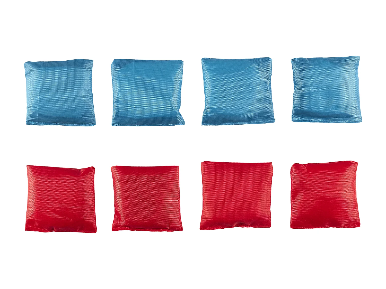 Jeu 2 en 1 Lancer de Sac et Tic Tac Toe M6 en Bois avec 8 Sacs, Plateau Double Face Portable Blanc