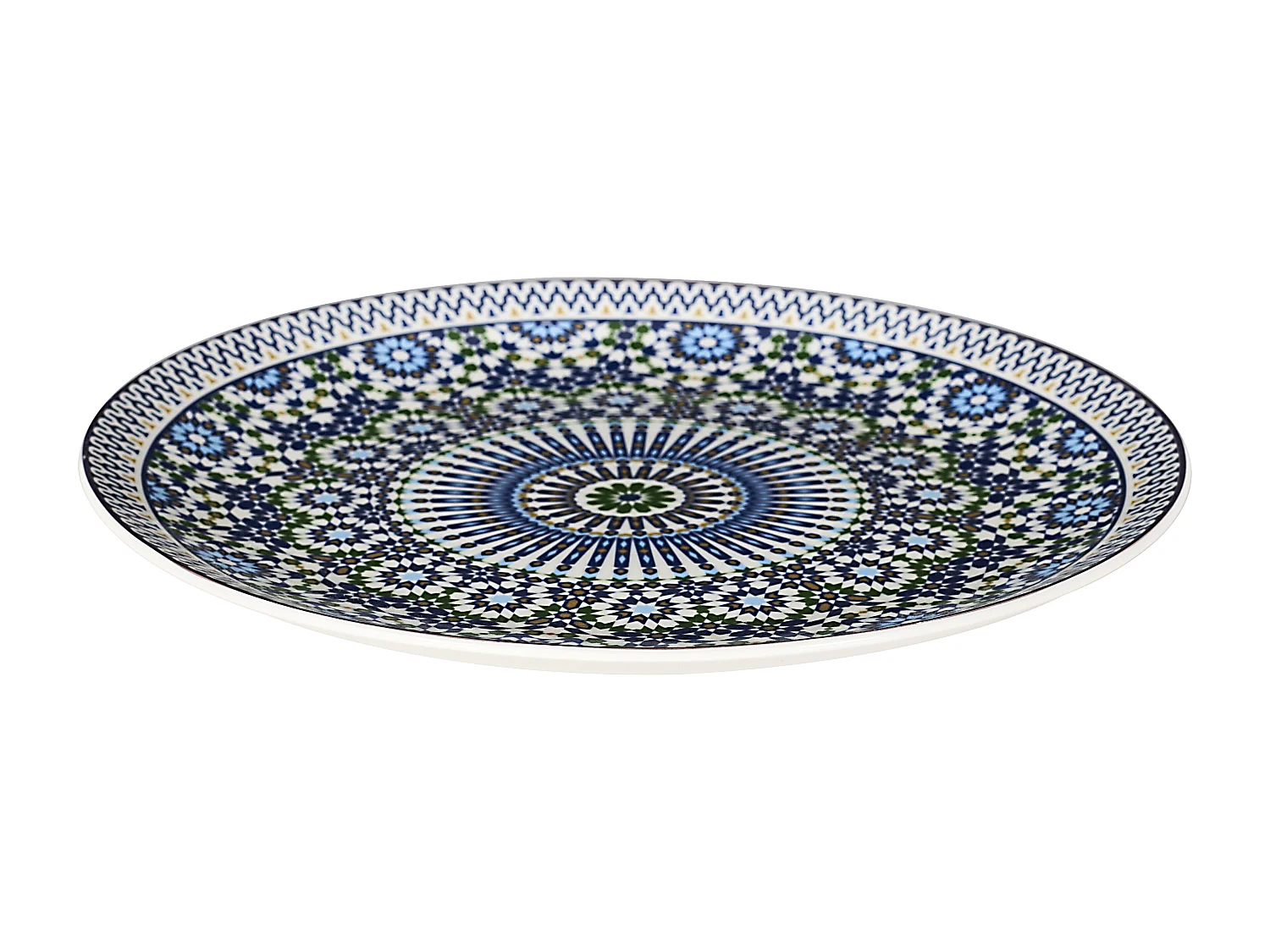 Assiette Sana D26.5cm Multicolore