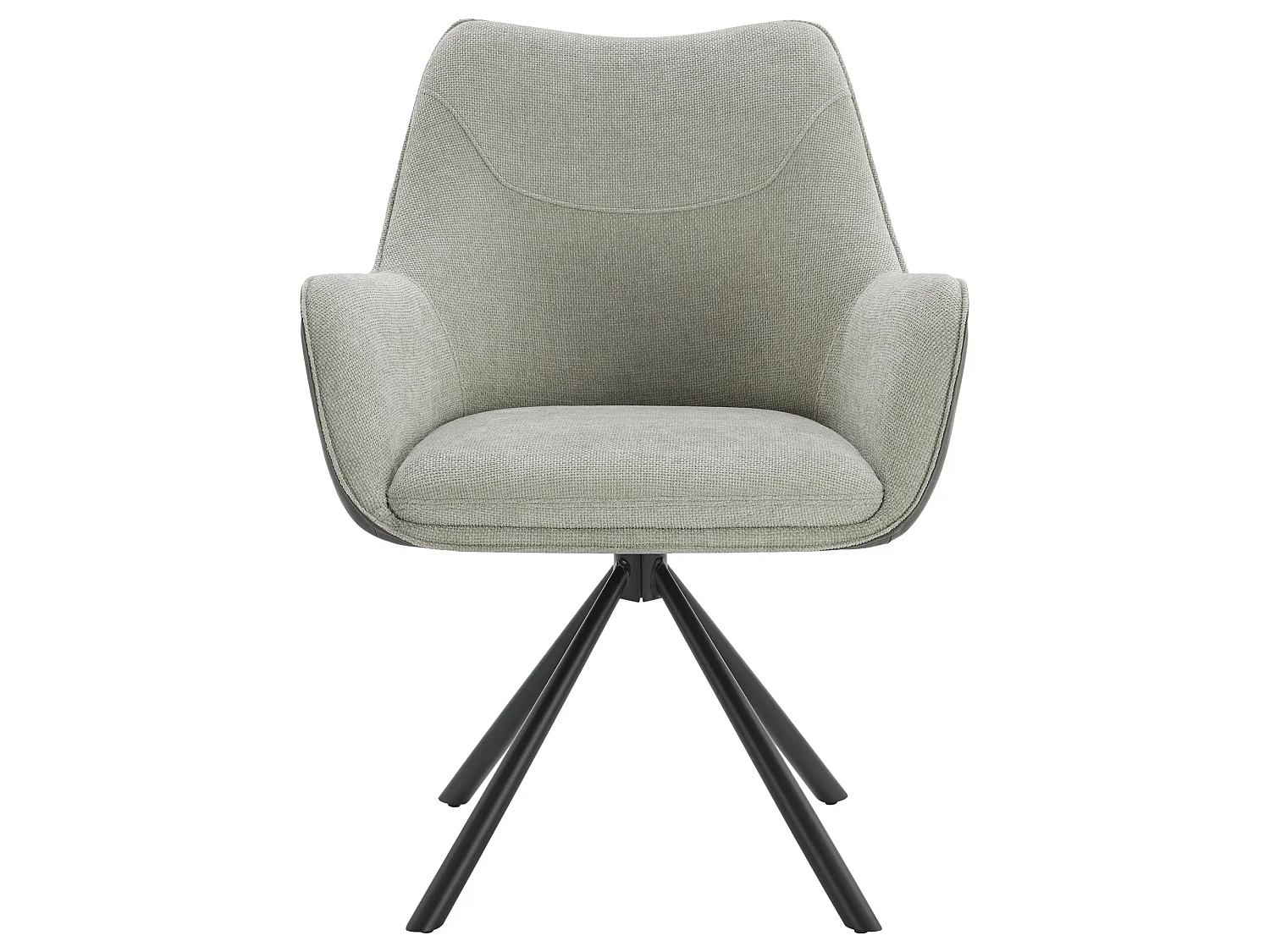 Lot de 4 Chaises de Salle à Manger, Fauteuil Pivotant à  360°, Chaise de Cuisine