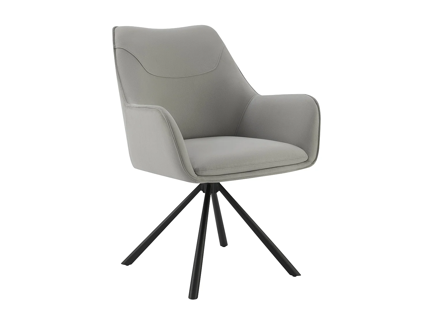 Lot de 4 Chaises de Salle à Manger, Fauteuil Pivotant à  360°, Chaise de Cuisine