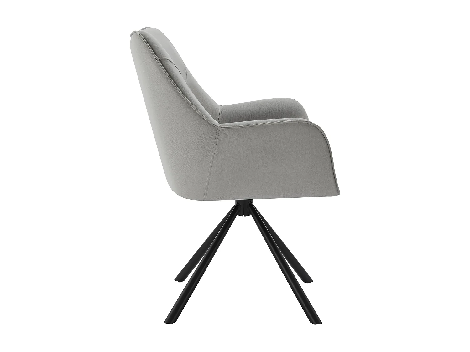 Lot de 4 Chaises de Salle à Manger, Fauteuil Pivotant à  360°, Chaise de Cuisine
