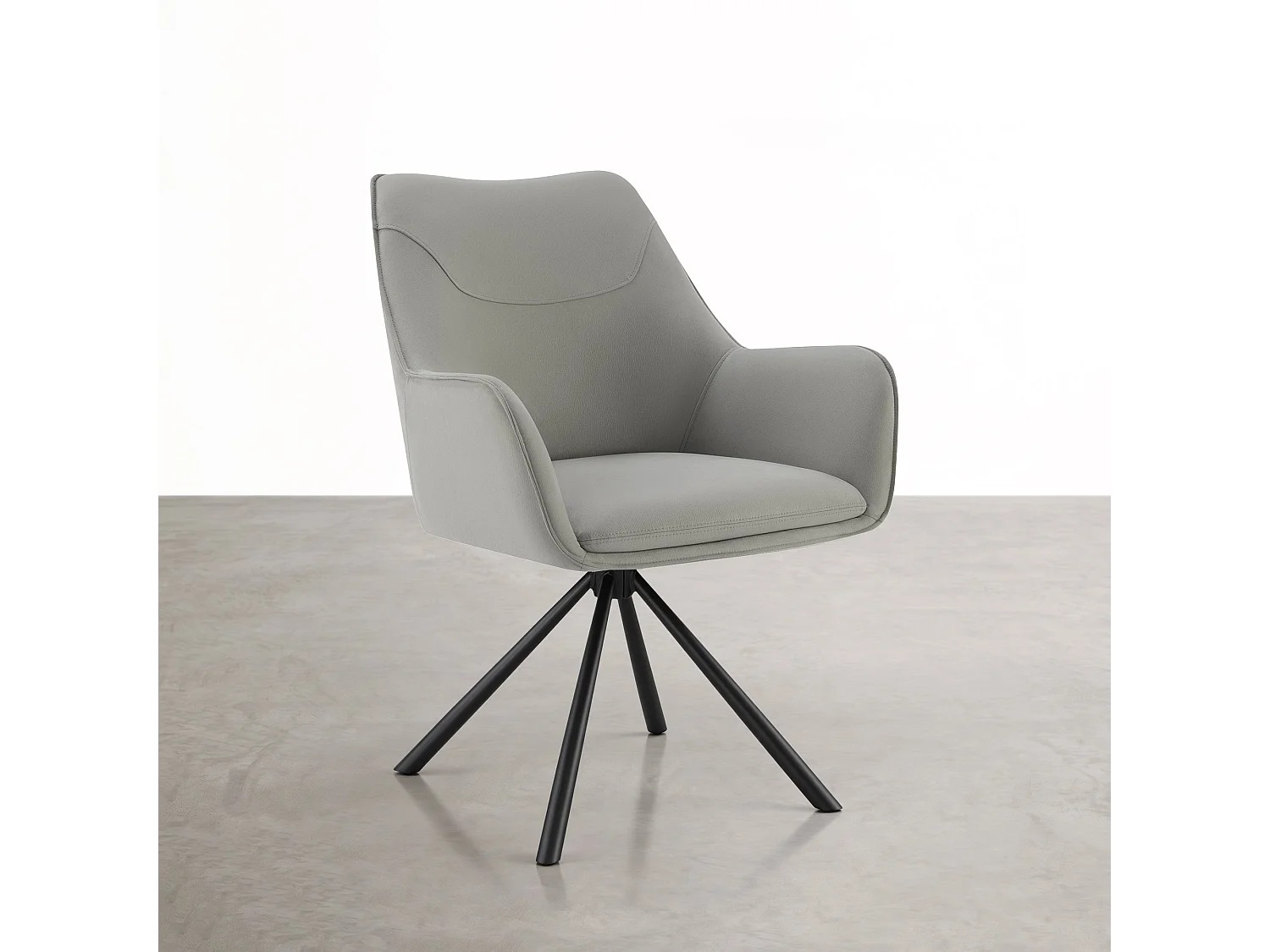 Lot de 6 Chaises de Salle à Manger, Fauteuil Pivotant à 360 degrés, Chaise de Cuisine