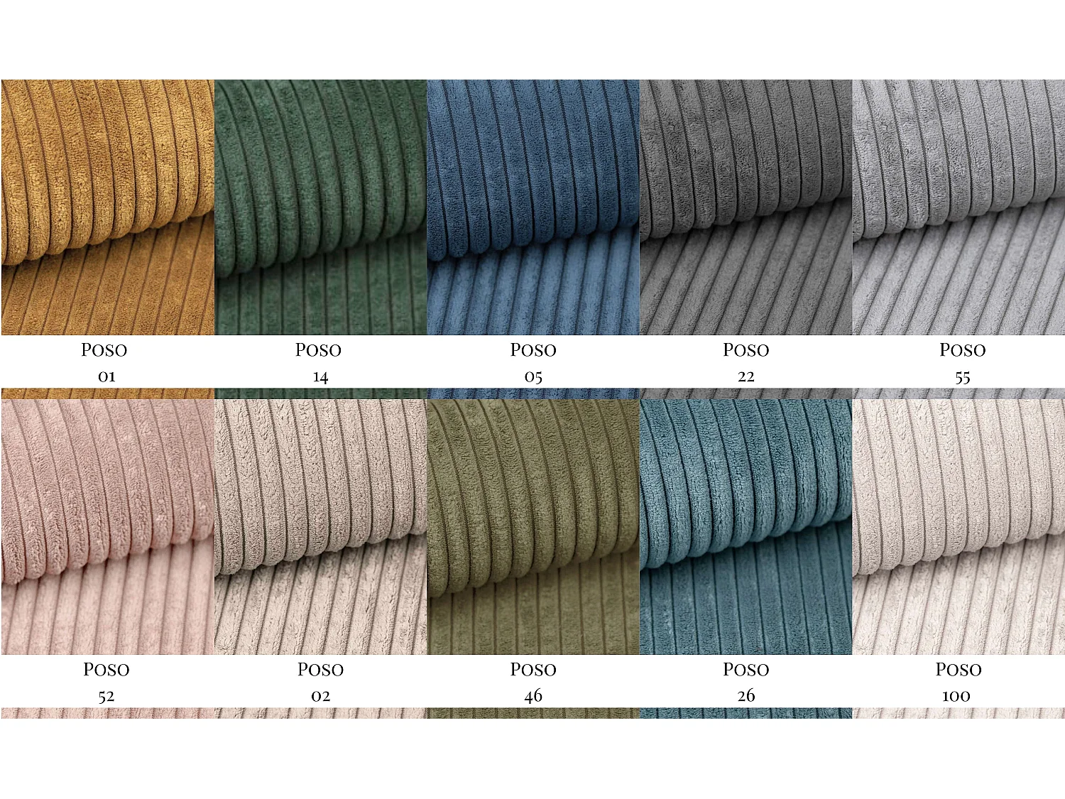 Canapé américain Flo, avec fonction couchage, pour enfants, Poso, gris clair (55)