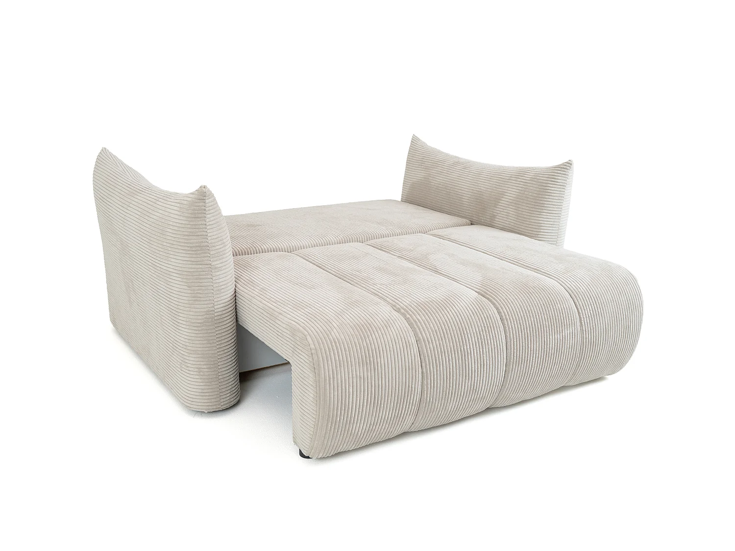 Sofa amerykanka Flo, z funkcją spania, dla dzieci, Poso, cappuccino (02)