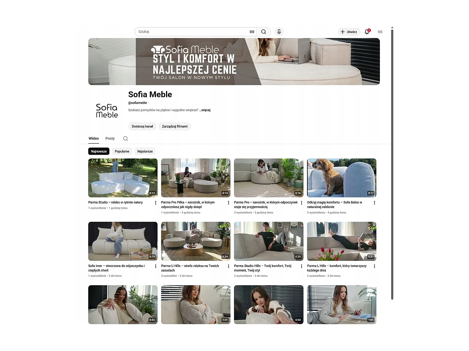 Canapé d'angle rouge Siena