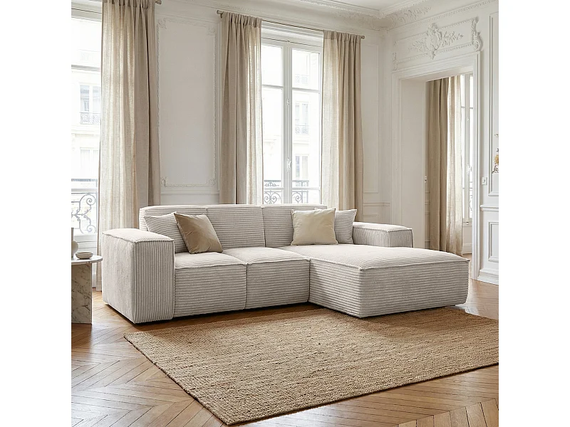 Narożnik rogówka kolor beżowy Siena