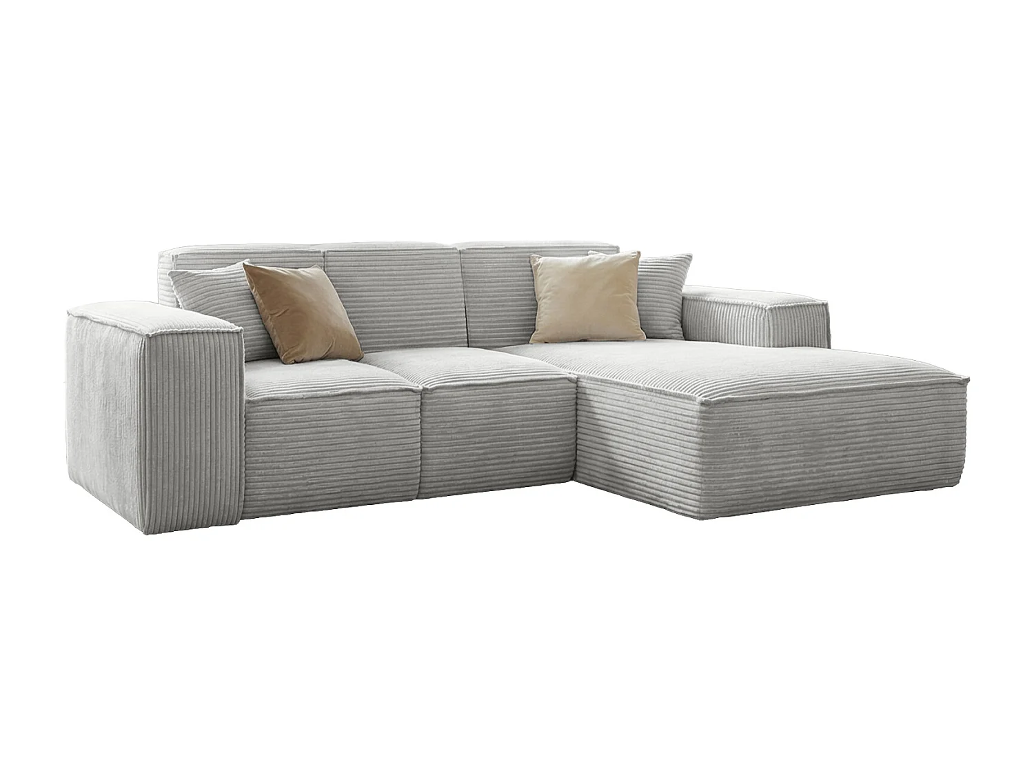 Narożnik rogówka kolor szary Siena