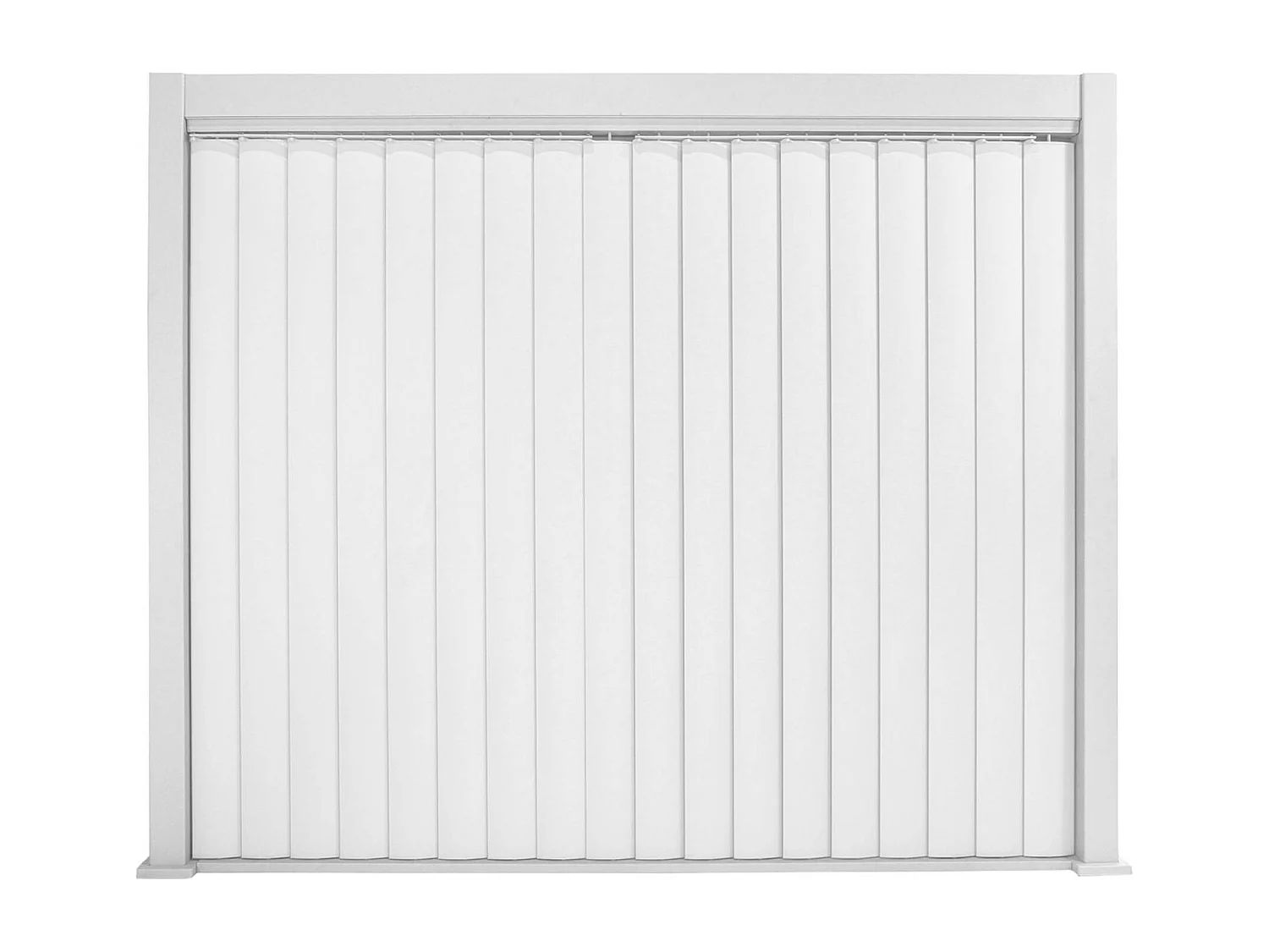 Pergola bioclimatica 3x4m in alluminio  + pannello verticale 3m,