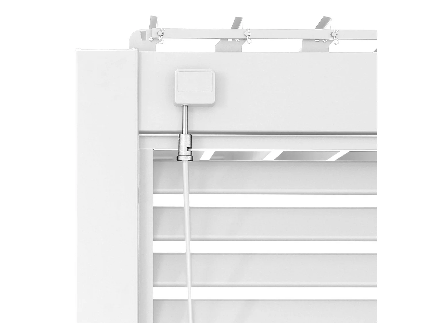 Pergola bioclimatica in alluminio addossata 3x4m + 3 persiane 1.3m,