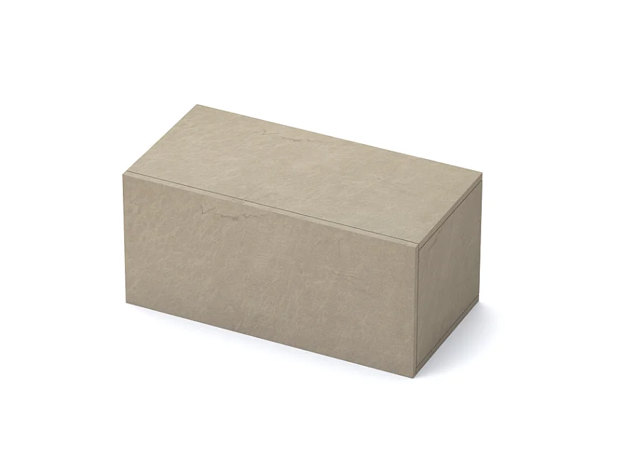 Rangement mural MARINA effet argile L69 x P30 x H29