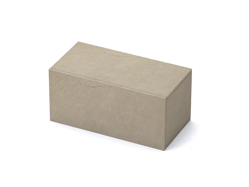 Rangement mural MARINA effet argile L69 x P30 x H29