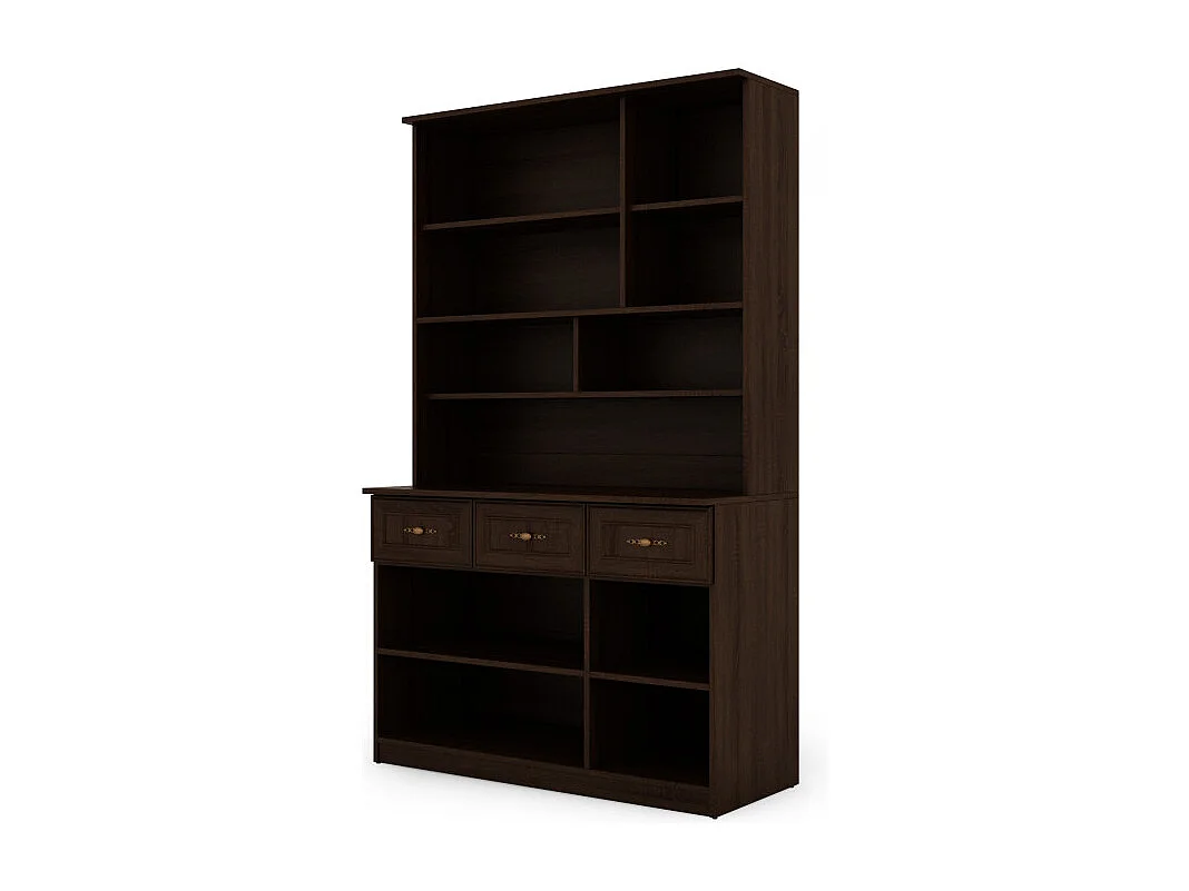 Buffet 120 cm – Ante, Ripiani, Cassetti e Vetrine, Moderno e Pratico – Spedizione Gratuita