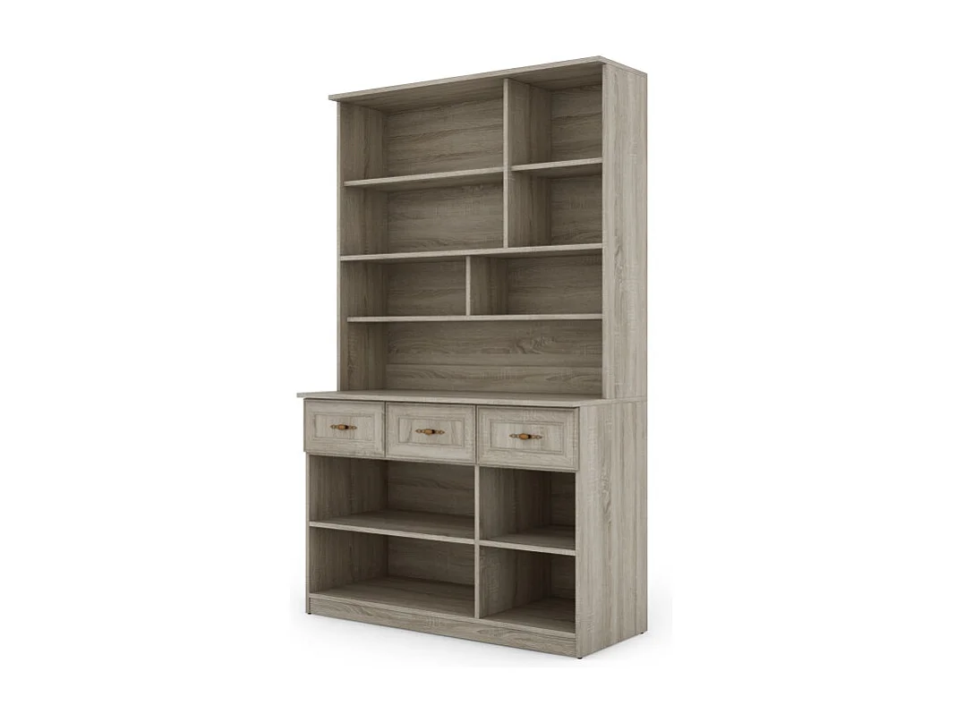 Buffet 120 cm – Ante, Ripiani, Cassetti e Vetrine, Moderno e Pratico – Spedizione gratuita ferramenta di alta qualità