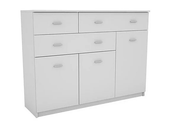 Commode 150 cm design pour salon – Grande capacité, nombreux tiroirs et placards, style moderne