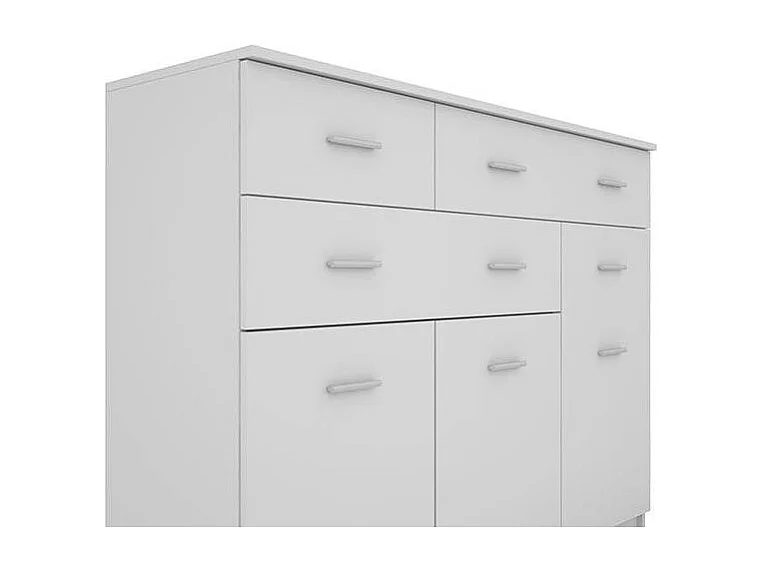 Commode 150 cm design pour salon – Grande capacité, nombreux tiroirs et placards, style moderne