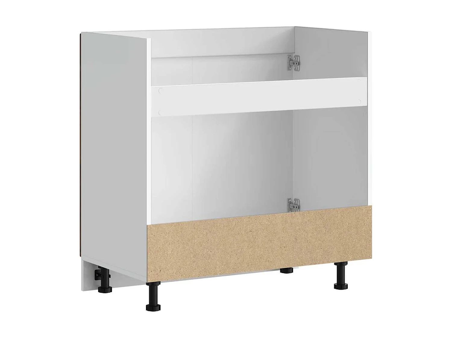 Meuble bas pour évier chêne fumé bois ingénierie