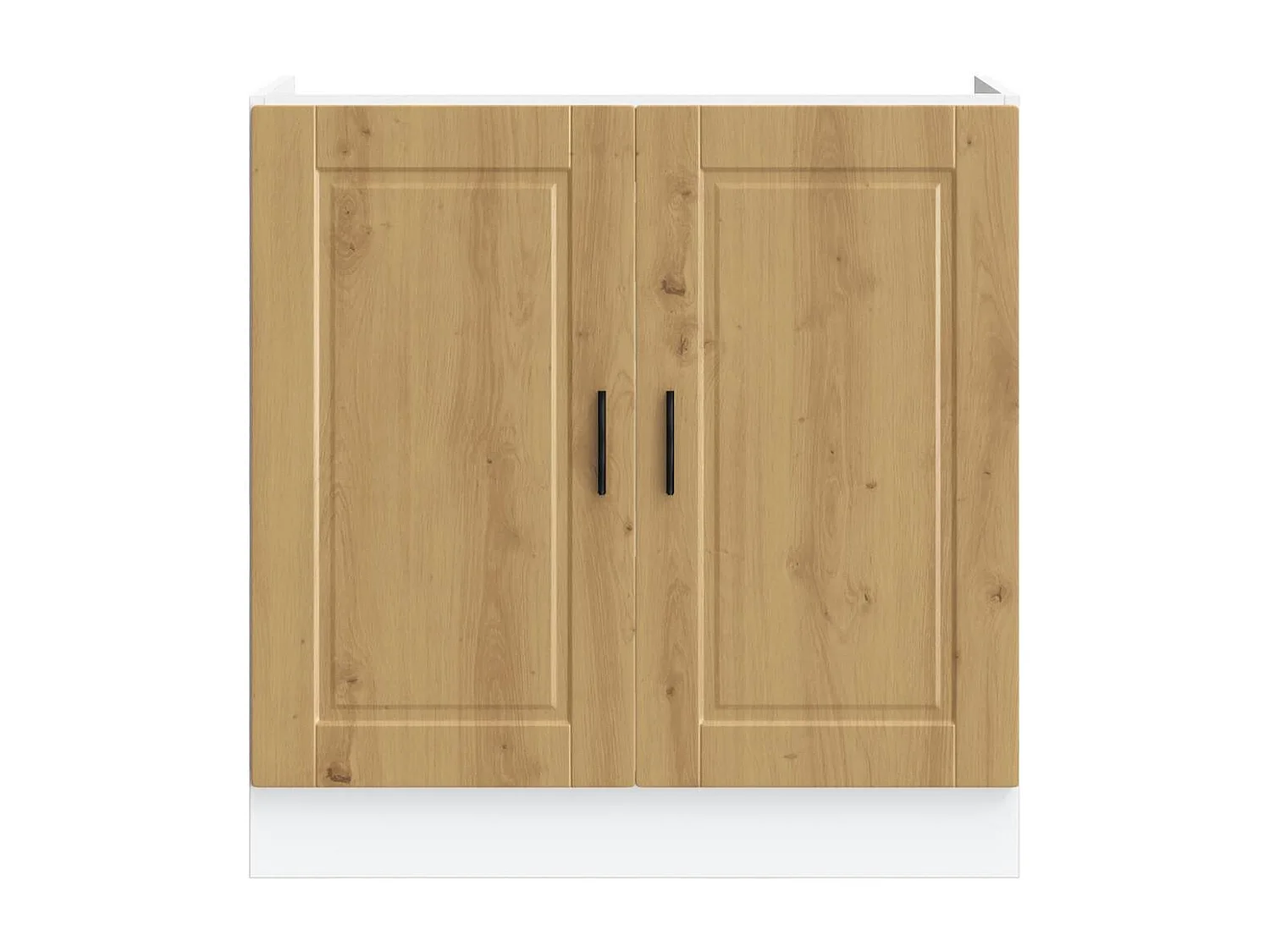 Meuble bas pour évier chêne artisanal bois ingénierie