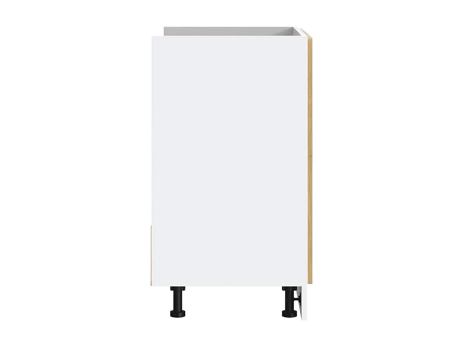 Meuble bas pour évier chêne artisanal bois ingénierie