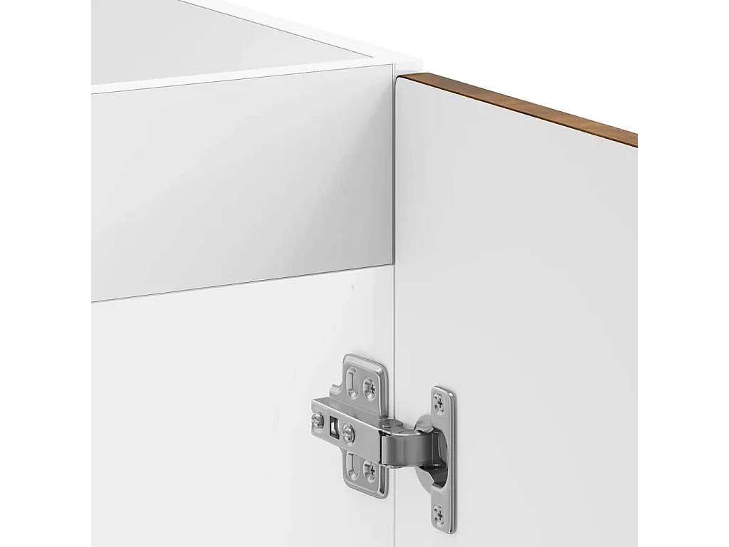 Meuble bas pour évier chêne fumé bois d'ingénierie