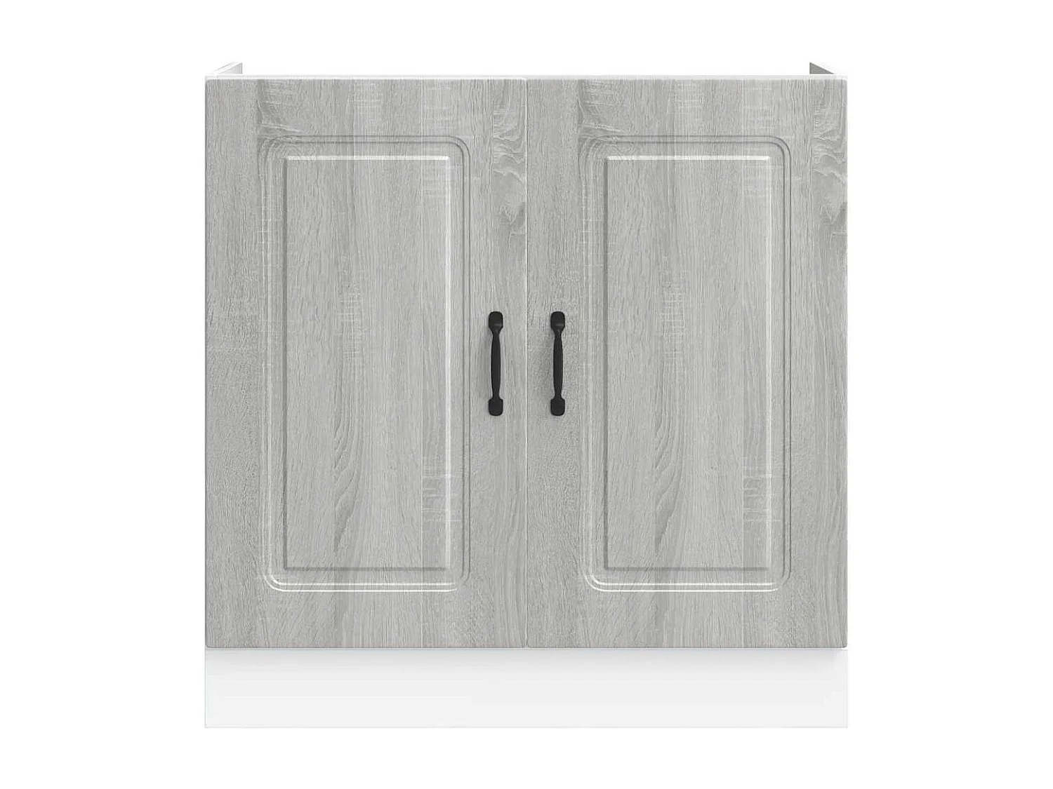 Meuble bas pour évier chêne sonoma bois ingénierie