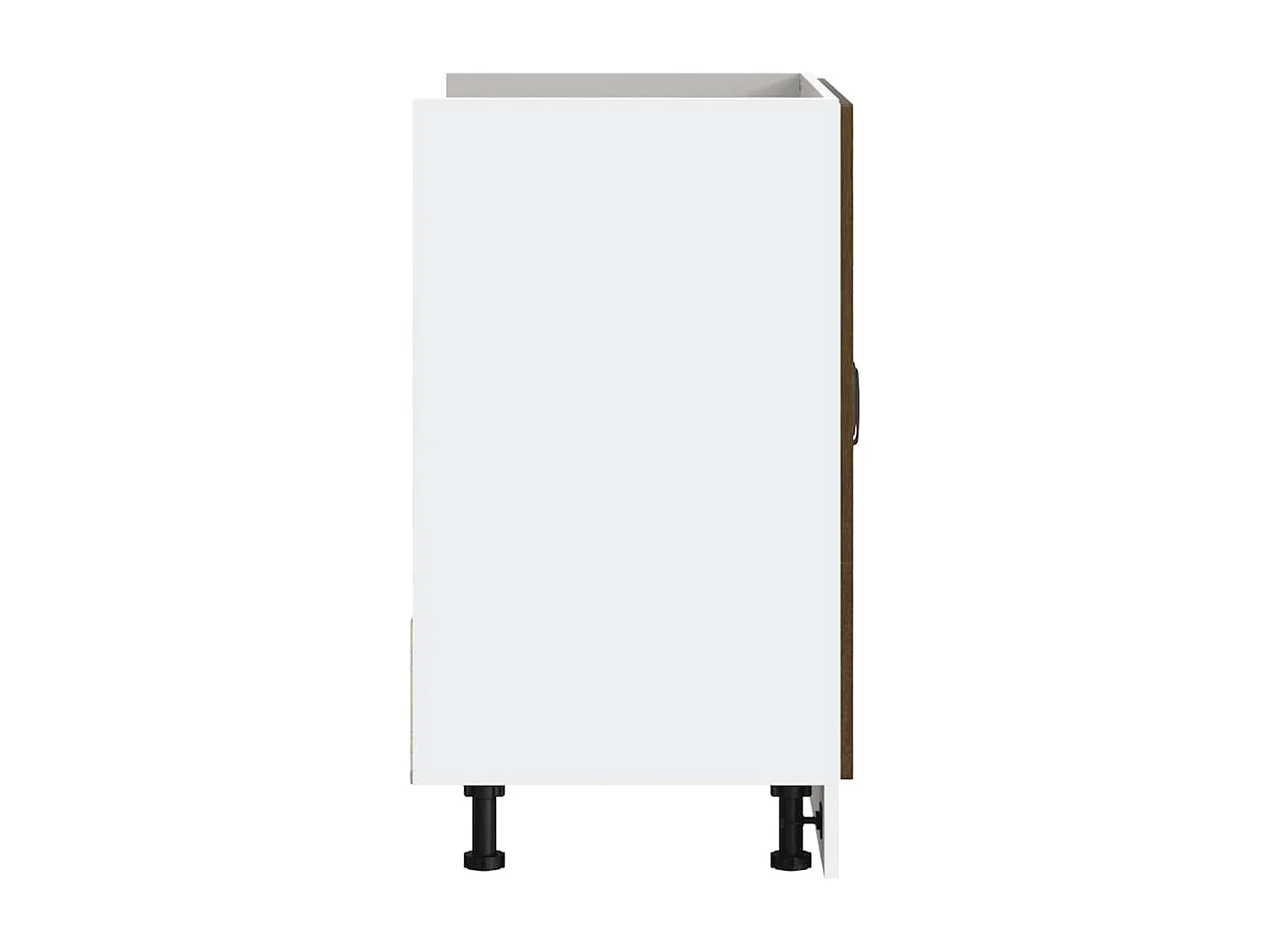 Meuble bas pour évier chêne artisanal bois ingénierie