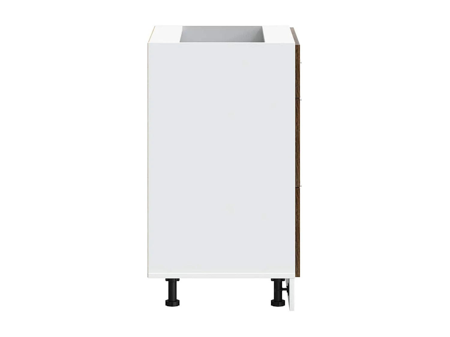 Meuble bas de cuisine Chêne fumé Bois d'ingénierie