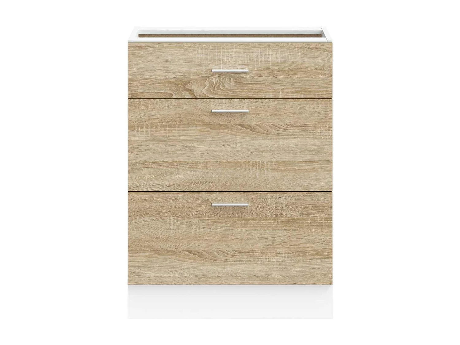 Meuble bas de cuisine Chêne Sonoma Bois d'ingénierie