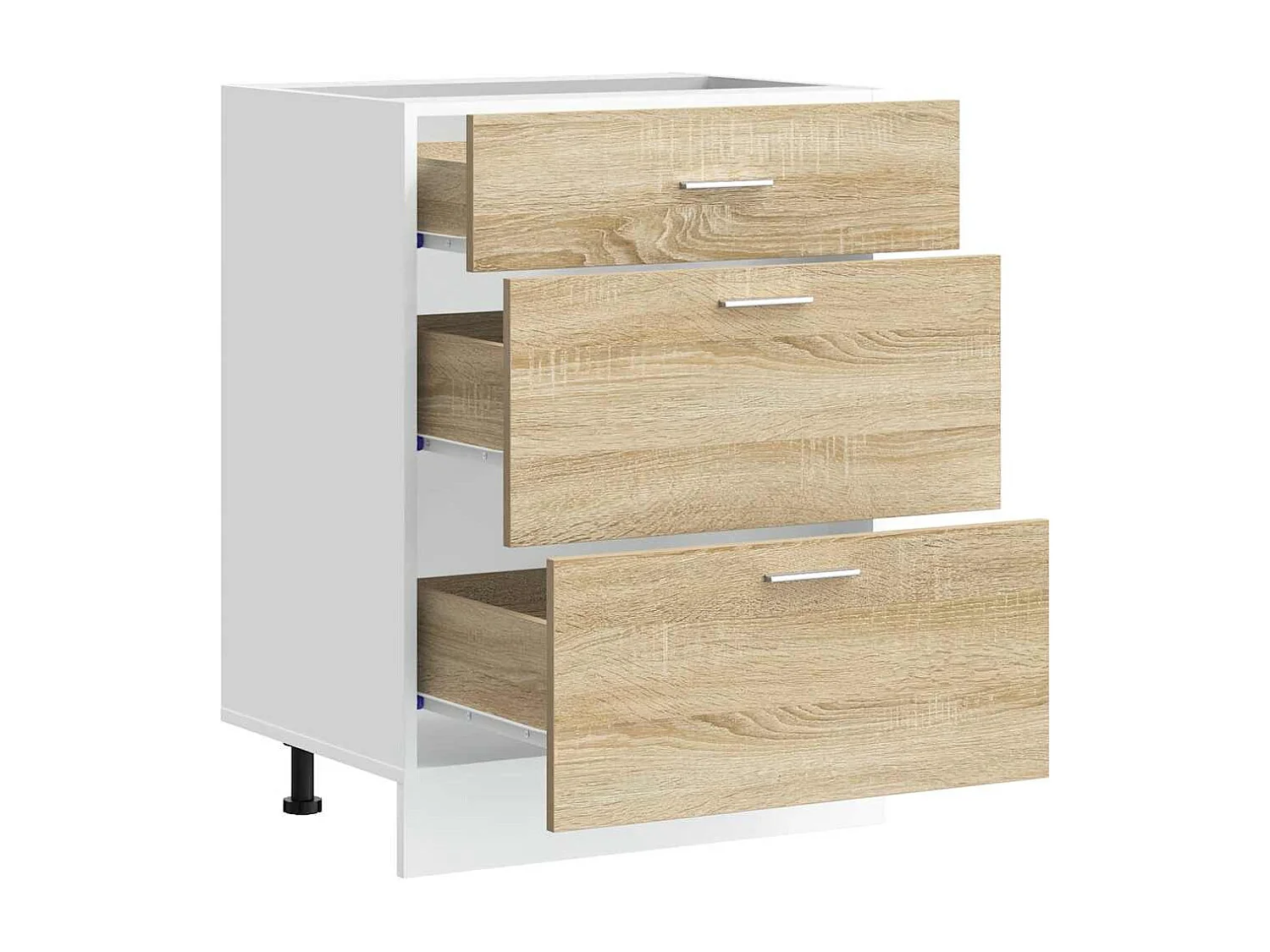 Meuble bas de cuisine Chêne Sonoma Bois d'ingénierie