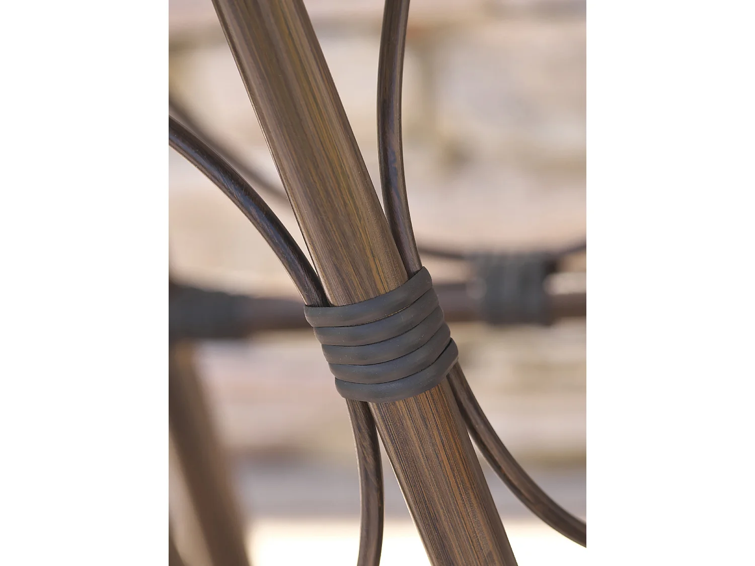 Ensemble repas de jardin 2 places en aluminium