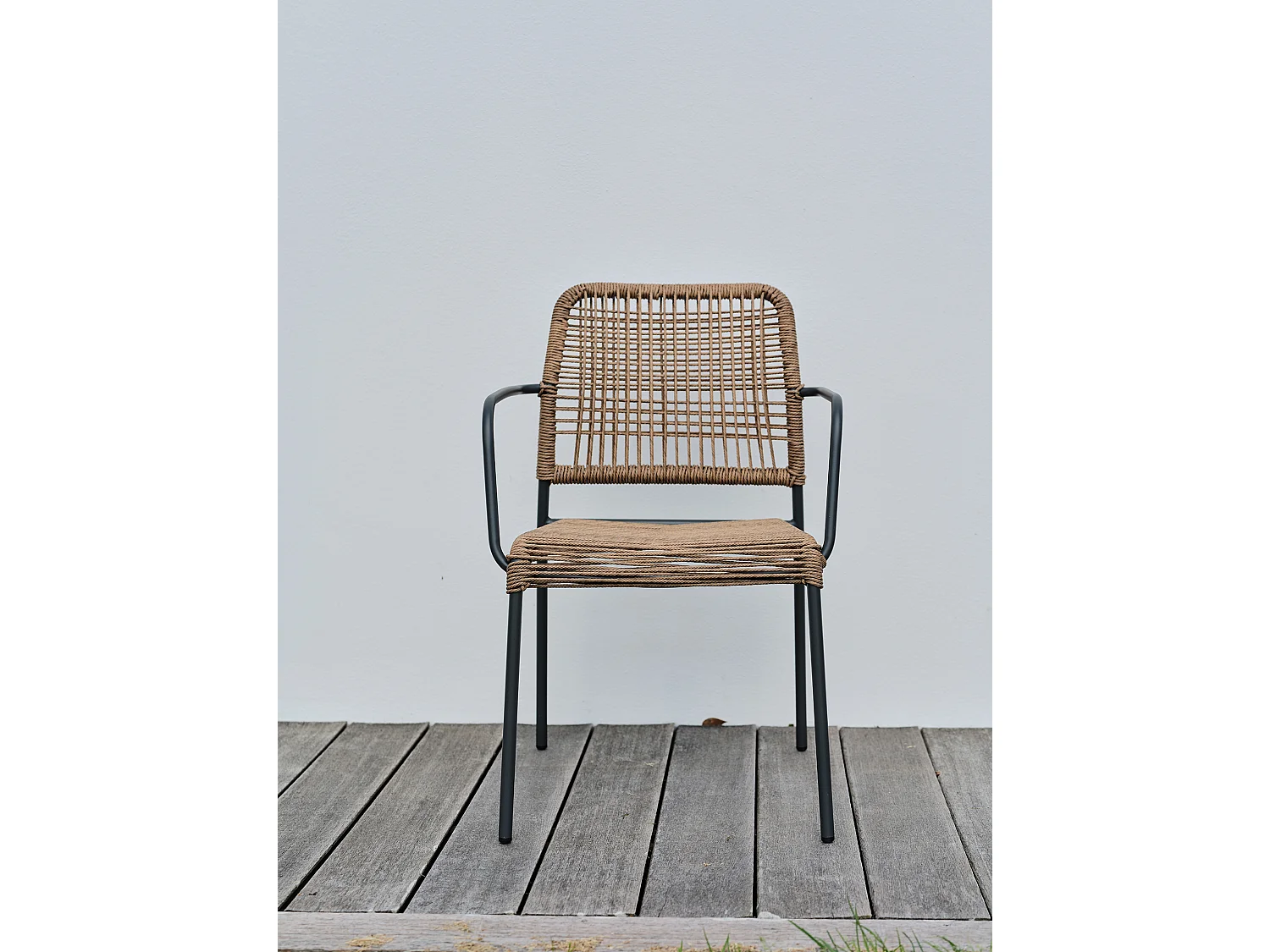 Poltrona de jardim empilhável