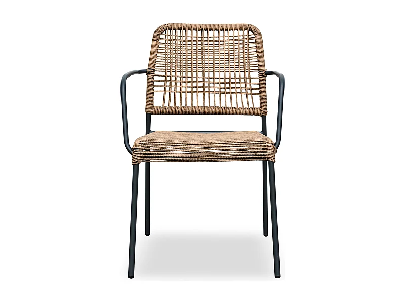 Poltrona de jardim empilhável