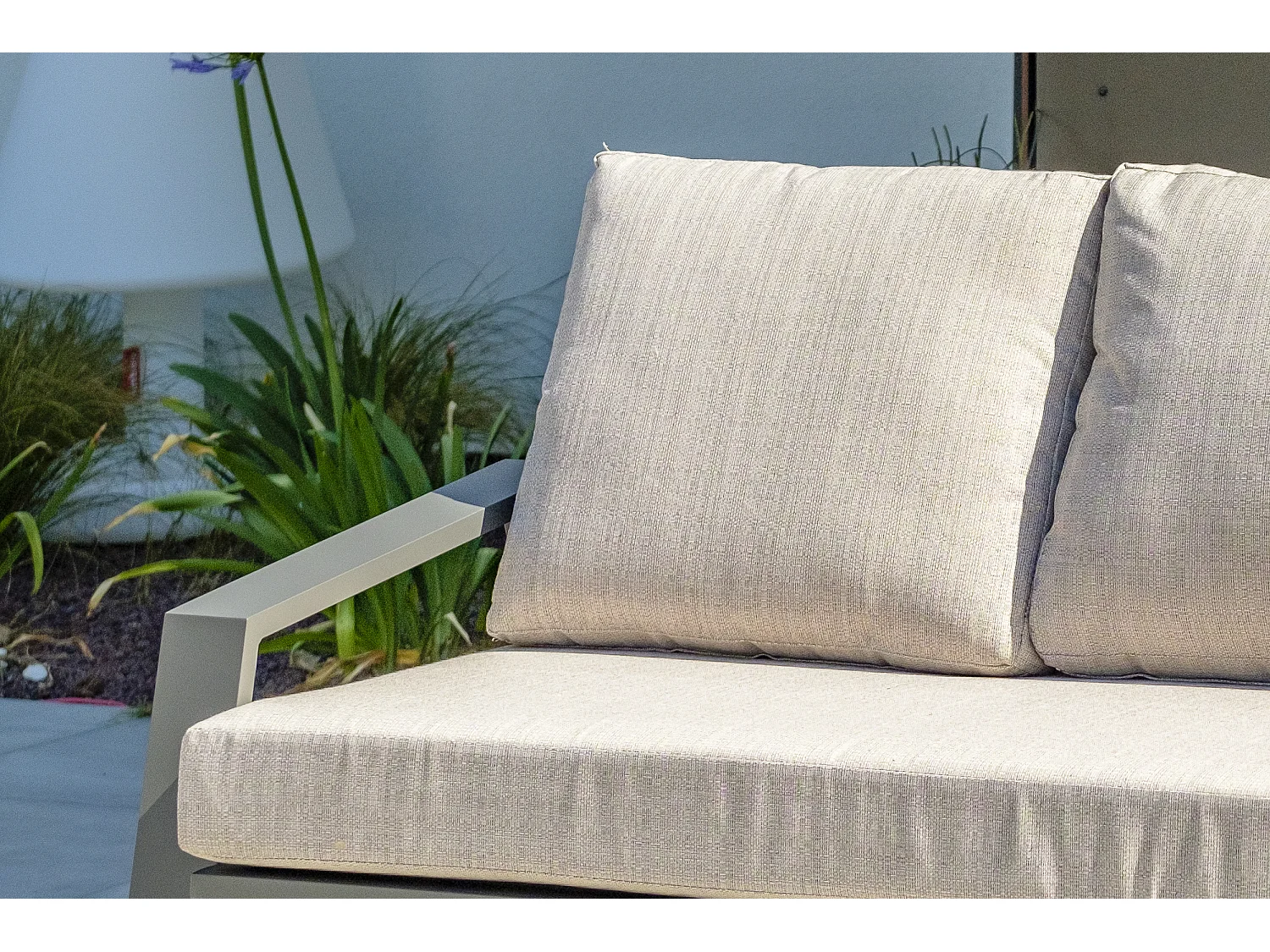 Salón de jardín 5 plazas de aluminio