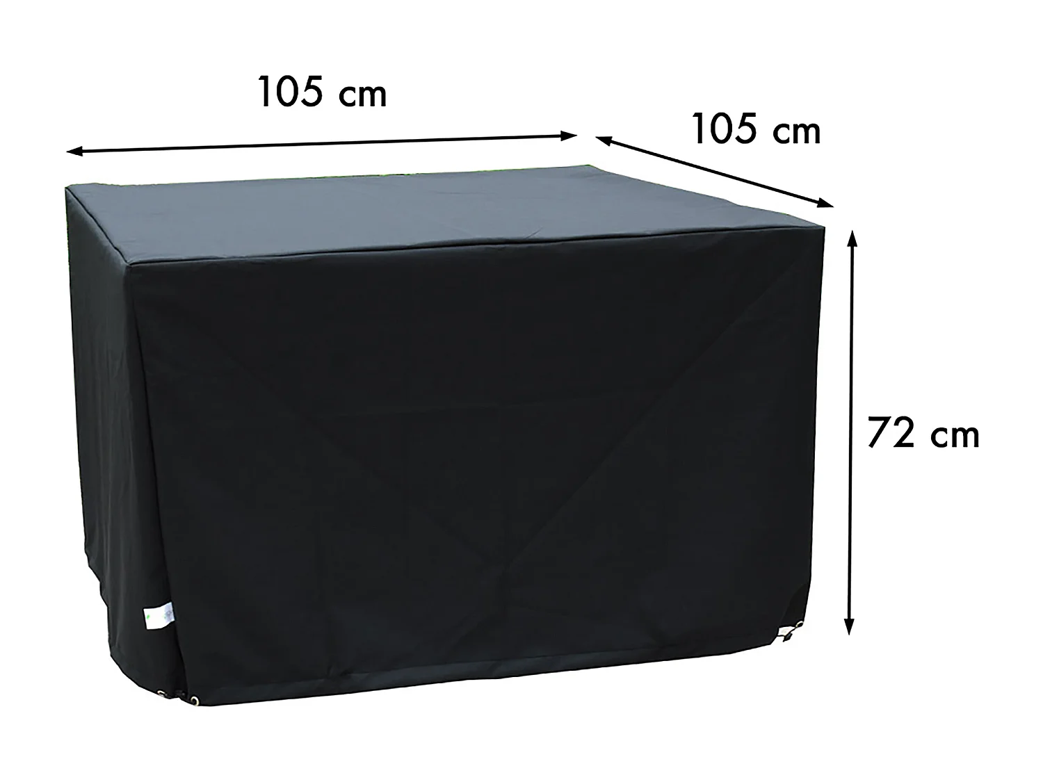 Housse de protection pour table de jardin 4 places en polyester
