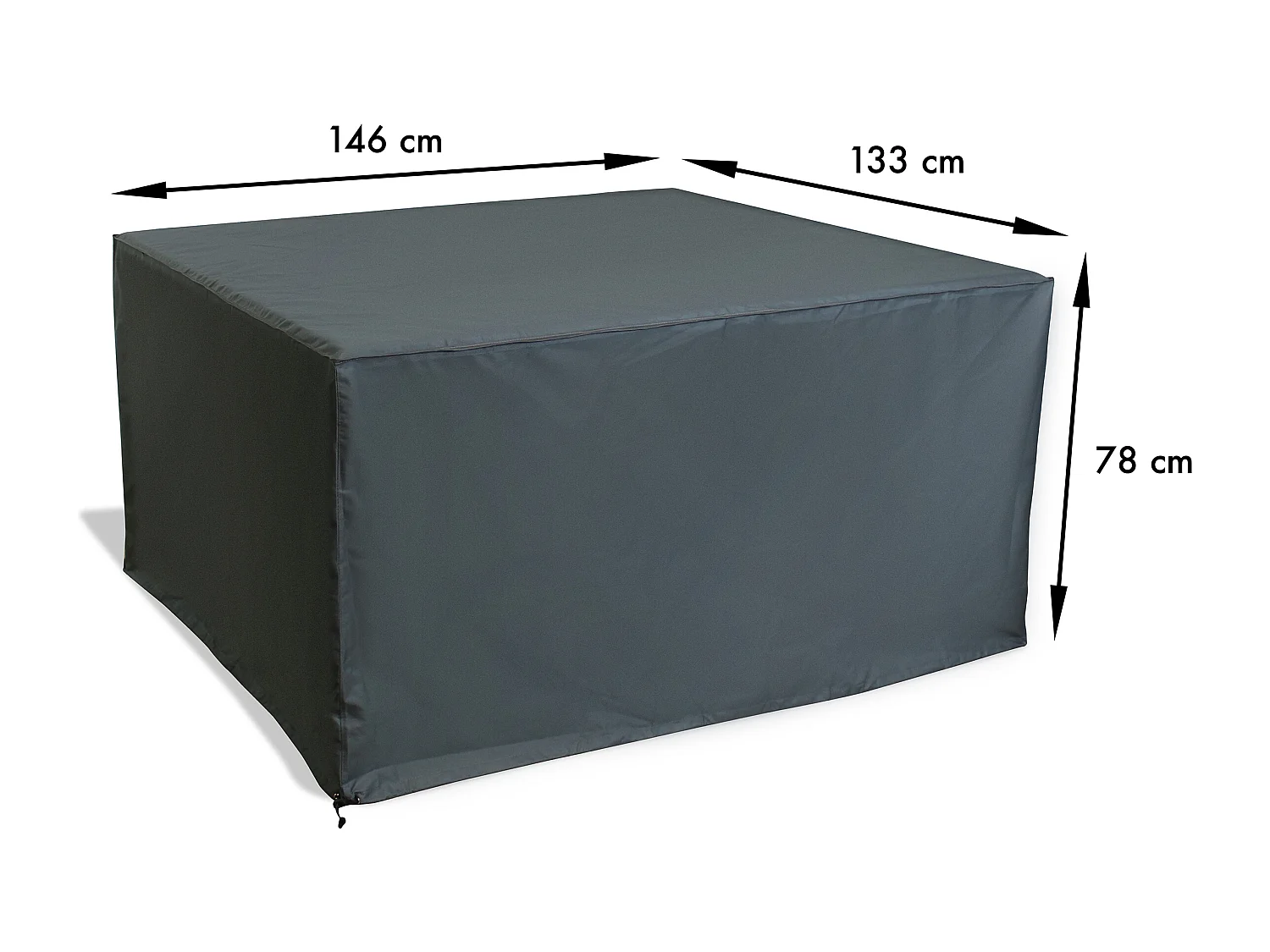 Housse de protection pour table de jardin en polyester