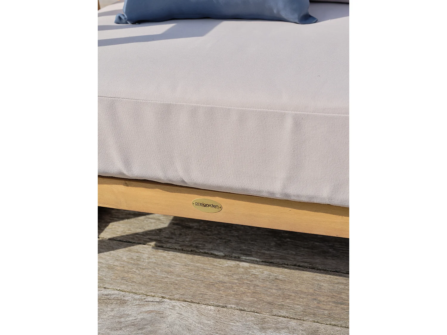 Salotto da giardino 5 posti in legno di acacia