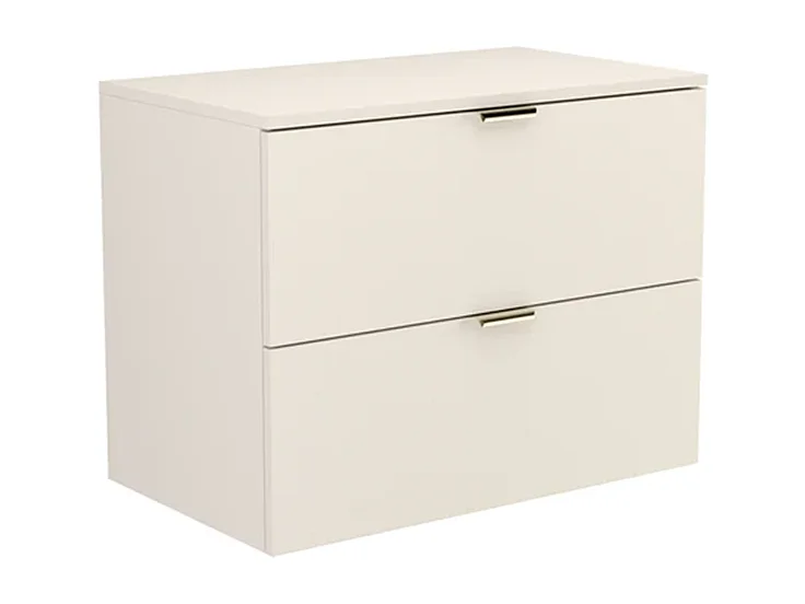 Conjunto de baño de cachemira 80 cm Armario con encimera Columna Orio