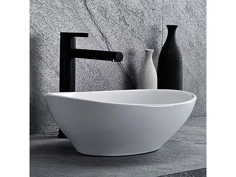 Ensemble de salle de bain en cachemire 60 cm Armoire avec plan de travail et lavabo 2 portes  Orio