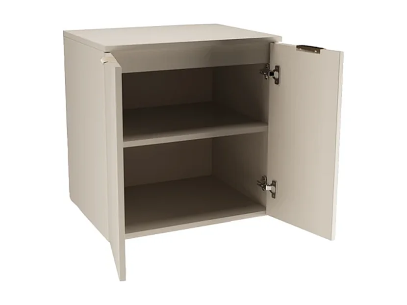 Ensemble de salle de bain en cachemire 60 cm Armoire avec plan de travail et lavabo 2 portes  Orio