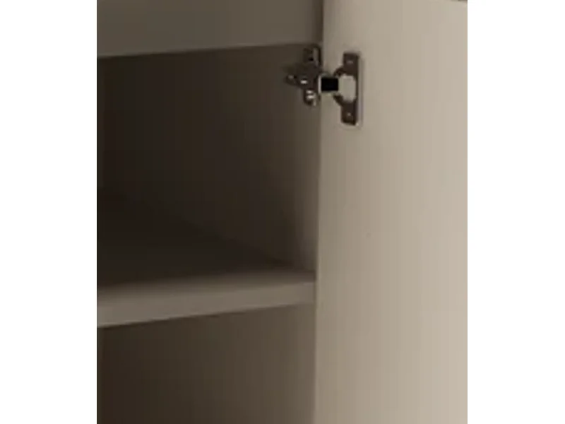 Ensemble de salle de bain en cachemire 60 cm Armoire avec plan de travail et lavabo 2 portes  Orio