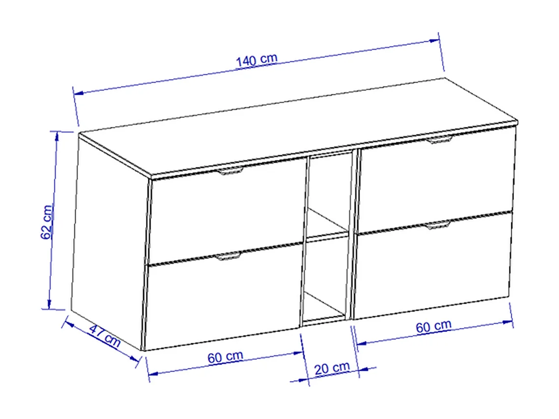 Badezimmer-Set 140 cm Schrank mit Waschtisch und Regal Eiche Artisan / Weiß Orio
