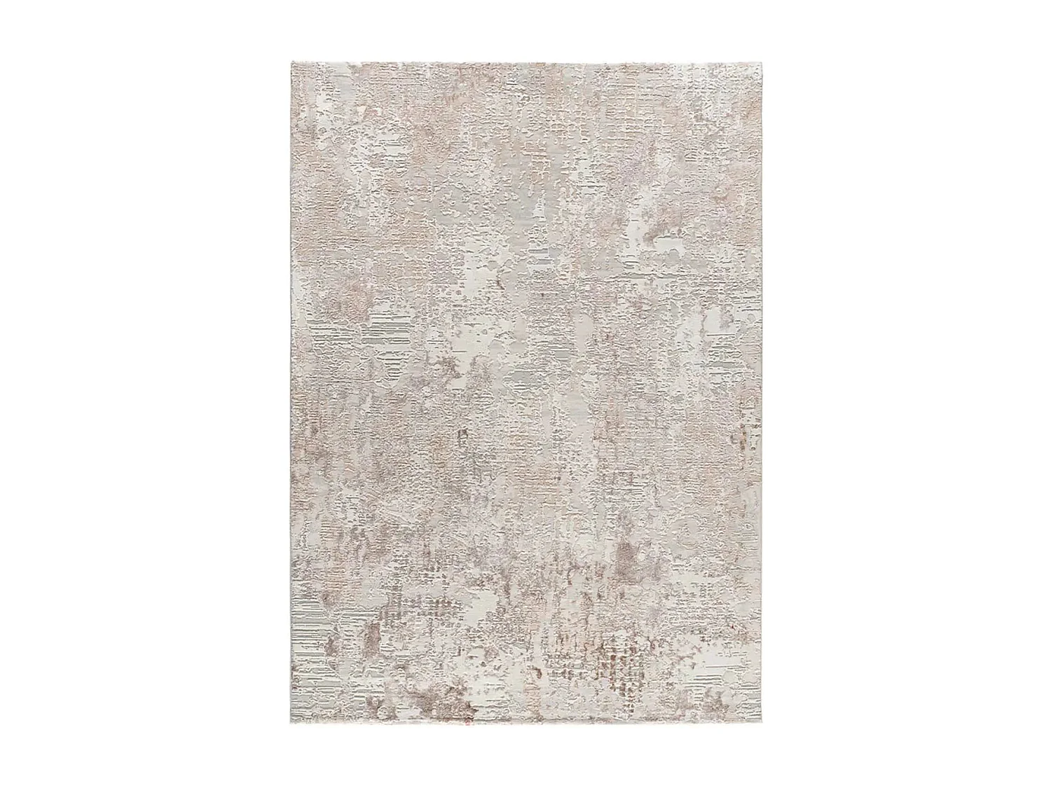 Tapis intérieur - abstrait avec relief - beige - 115 x 170 cm - ORIS