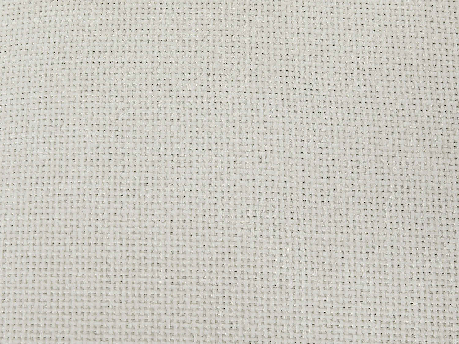 Canapé 3 places en tissu texturé blanc cassé RALIBO