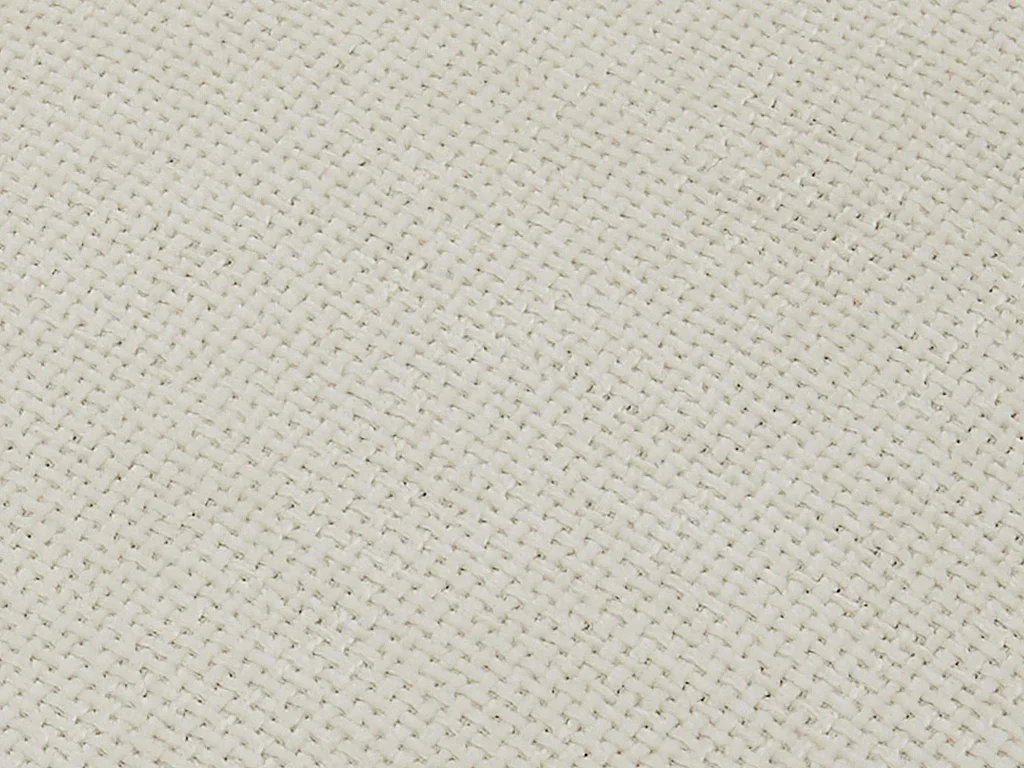 Canapé d'angle gauche avec dossier en tissu chenille beige CLENALI