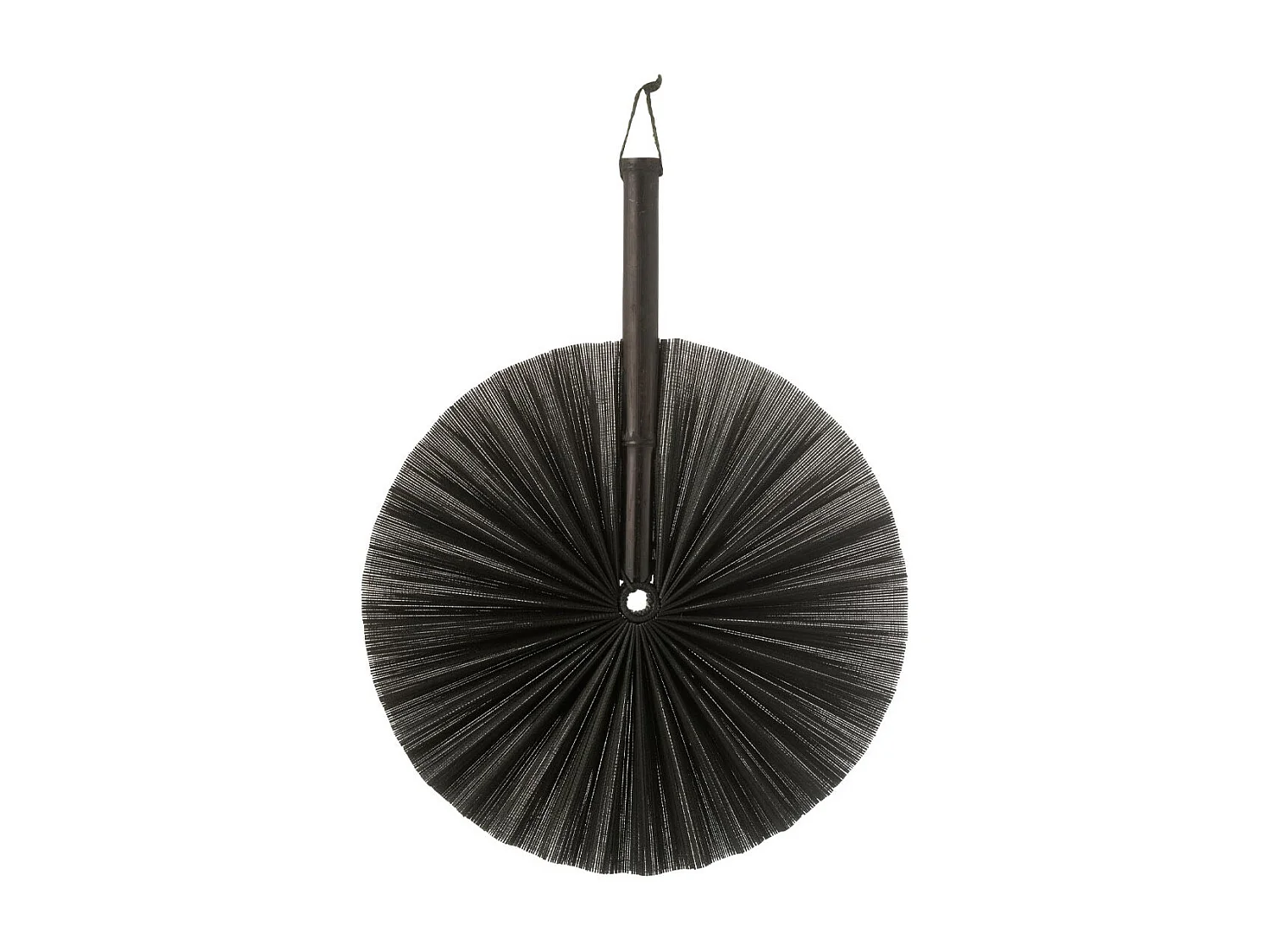 Décoration Murale Éventail "Bambou" 51cm Noir