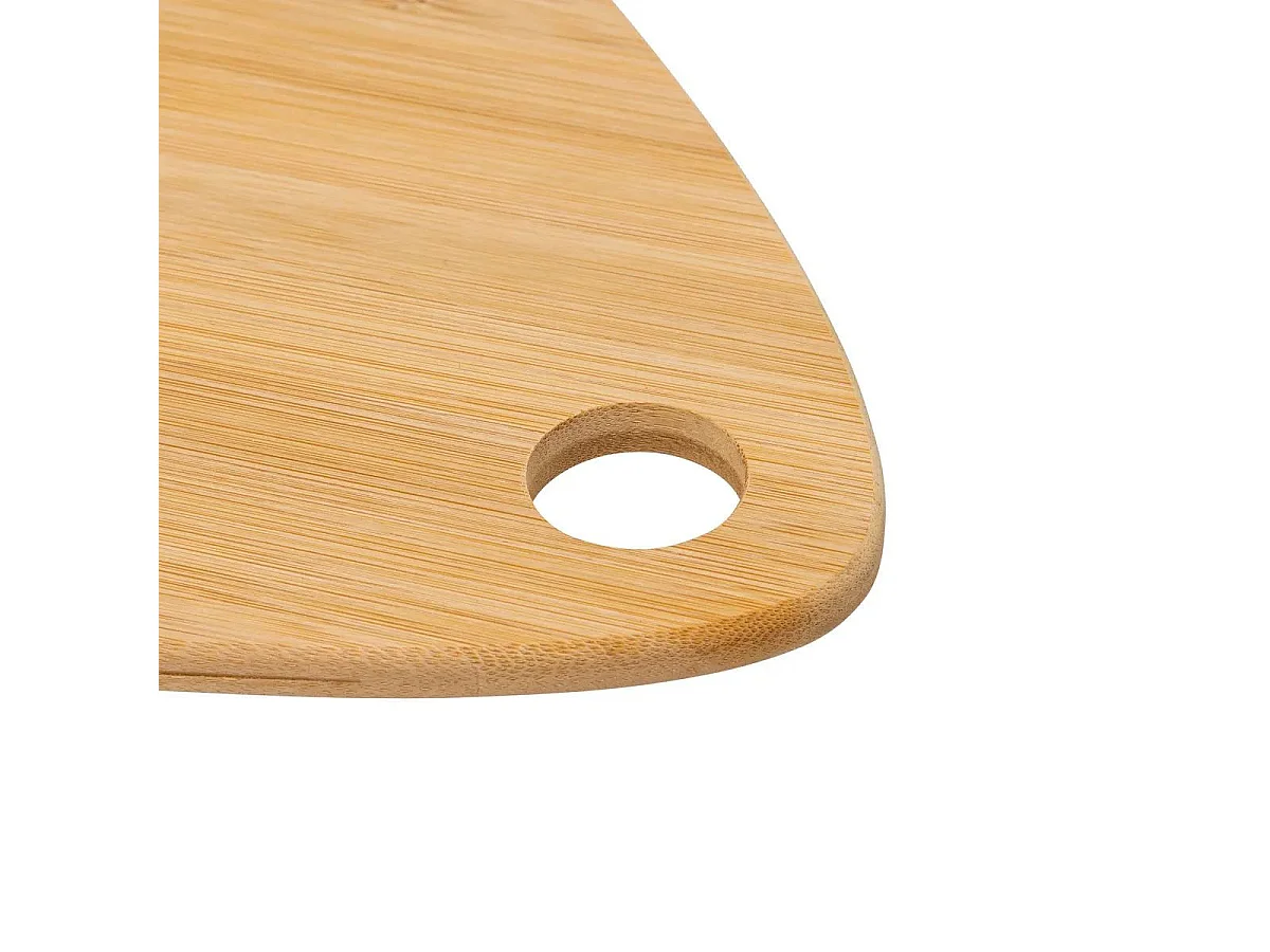 Service Apéritif 4 Pièces "Bambou" 35cm Blanc