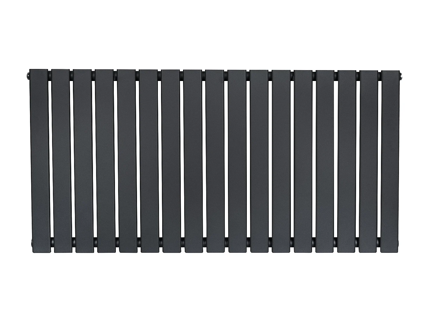 Flachheizkörper – 600mm x 1190mm – Anthrazitgrau
