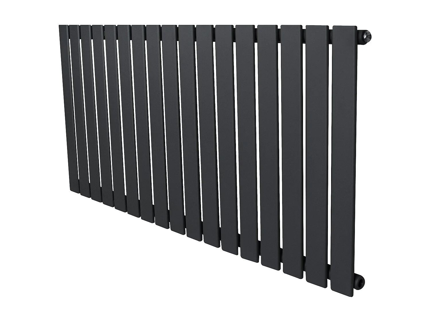 Flachheizkörper – 600mm x 1190mm – Anthrazitgrau