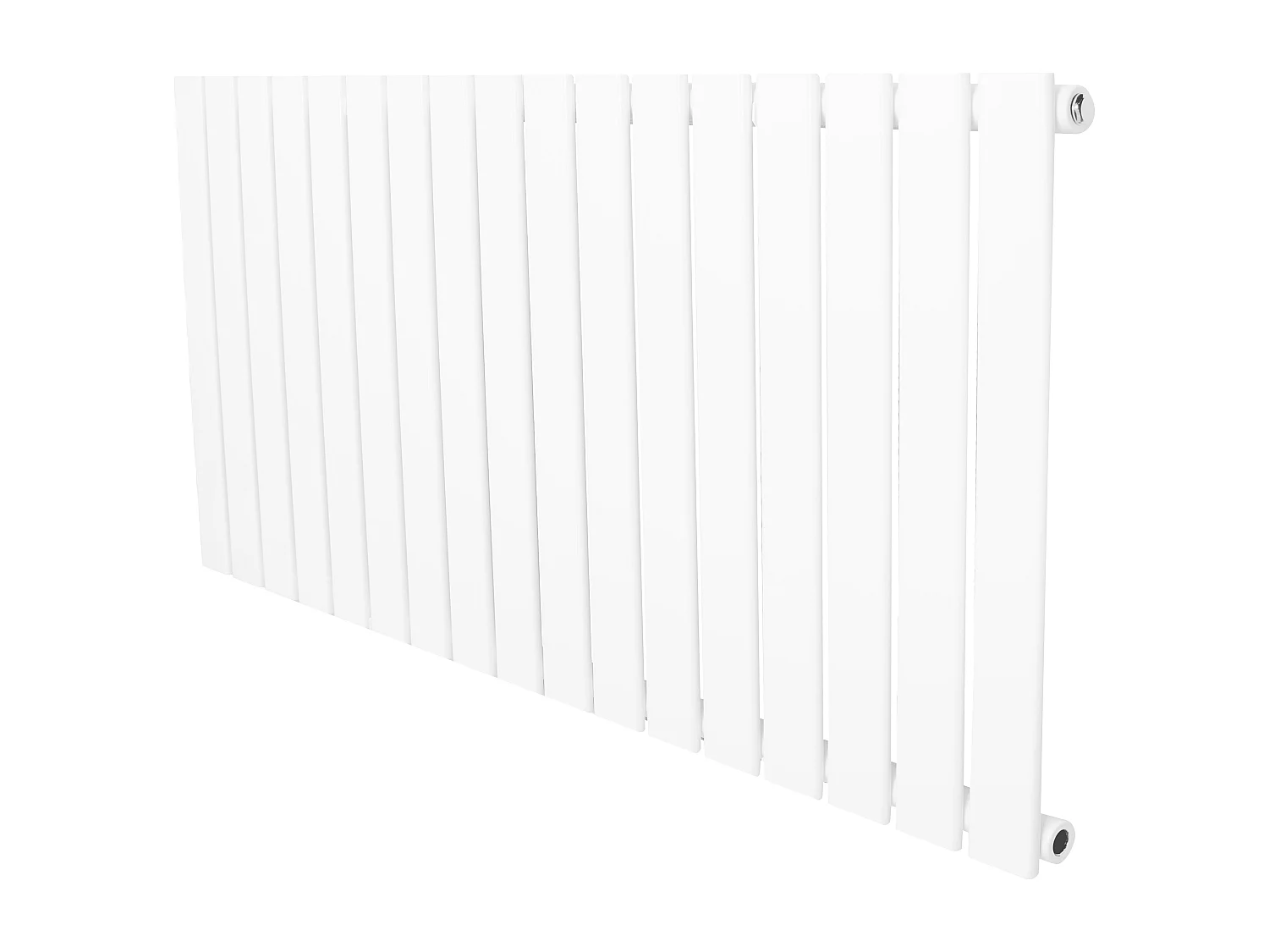 Flachheizkörper – 600mm x 1190mm – Weiß