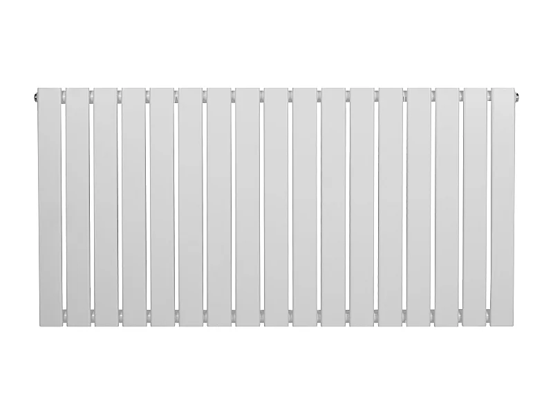 Horizontale Design Radiator Vlakke Panelen - 1 kolom - wit - 600 x 1190mm